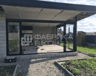 Установка раздвижного остекления на террасе