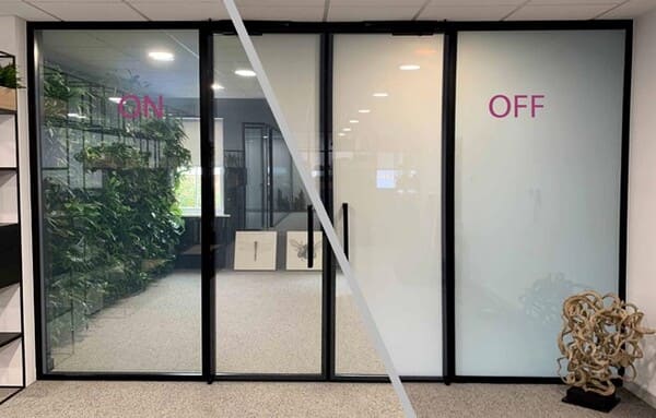 SmartGlass с переменной прозрачностью стекла