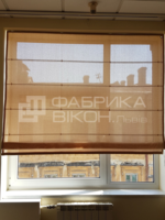 Напівпрозорі римські штори