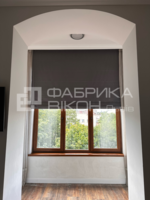 Римські штори на нестандартні вікна