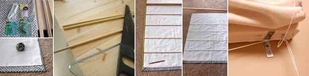 Карнизы для римских штор Coulisse и XL-Coulisse — готовые комплекты для пошива штор