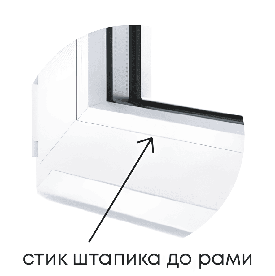 Стик штапік рами
